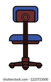 office chair isolated icon