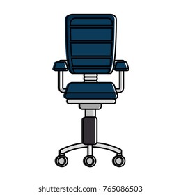 office chair isolated icon