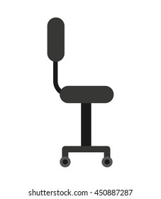 office chair isolated icon design, vector illustration  graphic 