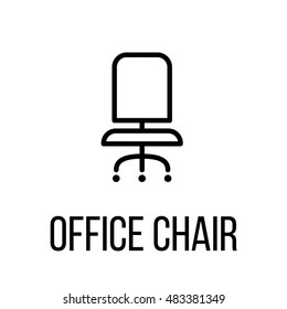 142,501 Office chair icon Images, Stock Photos & Vectors | Shutterstock