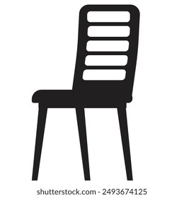 office chair silhouette. Silhouette of Chair