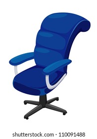 Office chair vector