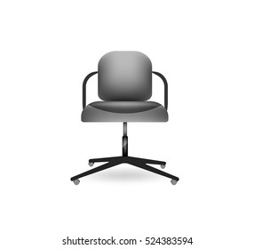 Office chair vector design on a white background