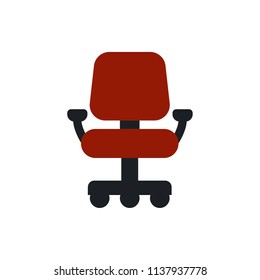 office chair vector icon