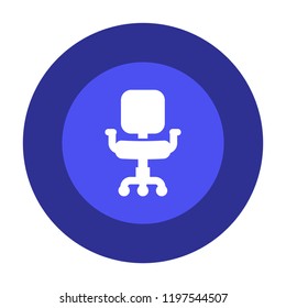 office chair vector icon