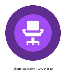 office chair vector icon
