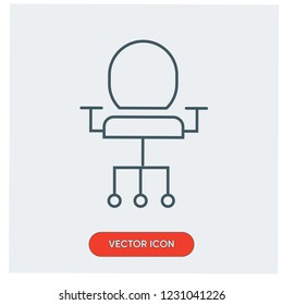 office chair vector icon