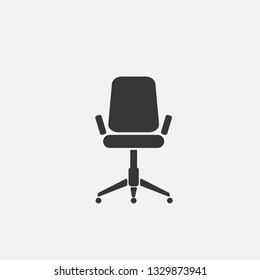 office chair vector icon