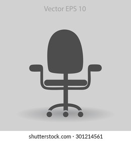 office chair vector icon