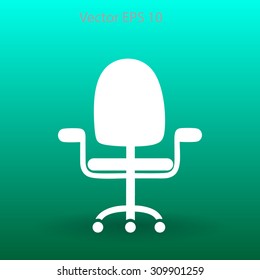 office chair vector icon