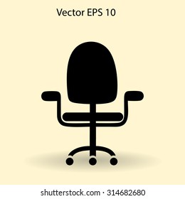 office chair vector icon