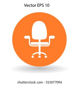 office chair vector icon