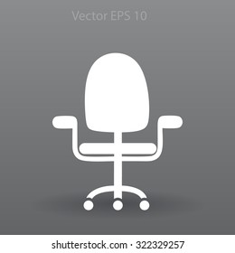 office chair vector icon