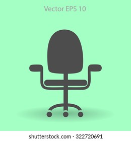 office chair vector icon