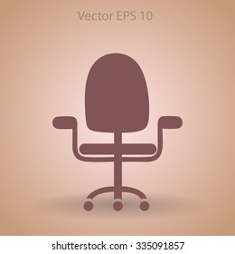 office chair vector icon