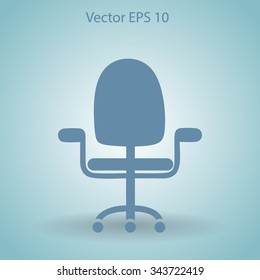 office chair vector icon