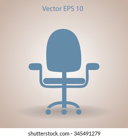 office chair vector icon