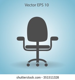 office chair vector icon