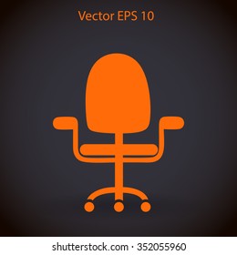 office chair vector icon