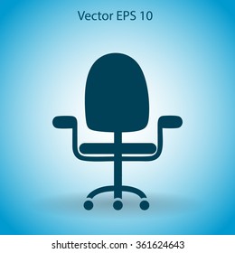 office chair vector icon