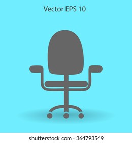 office chair vector icon