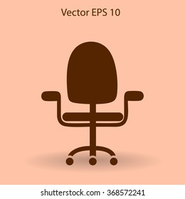 office chair vector icon