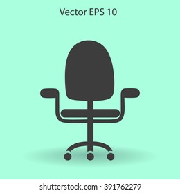 office chair vector icon