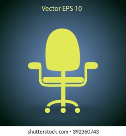 office chair vector icon