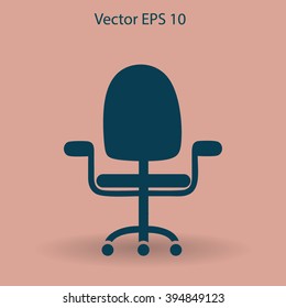 office chair vector icon