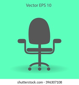 office chair vector icon