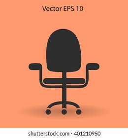 office chair vector icon