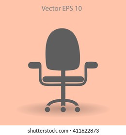 office chair vector icon