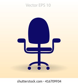 office chair vector icon