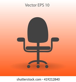 office chair vector icon