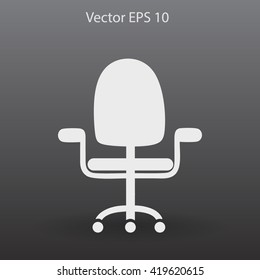 office chair vector icon