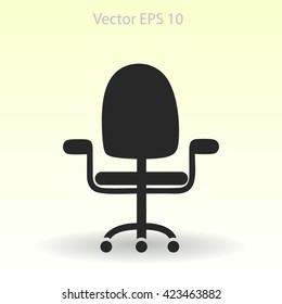 office chair vector icon