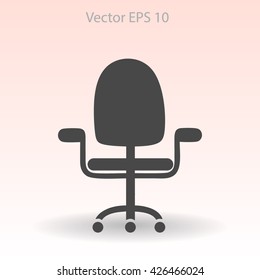 office chair vector icon