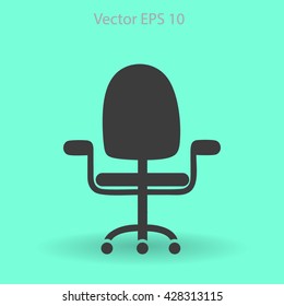 office chair vector icon