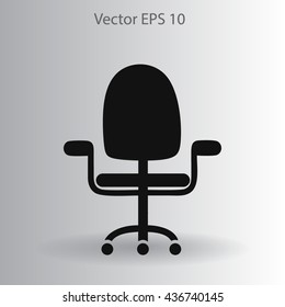 office chair vector icon