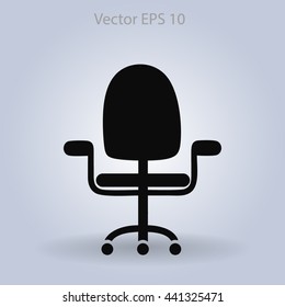 office chair vector icon