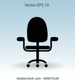 office chair vector icon