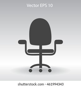 office chair vector icon