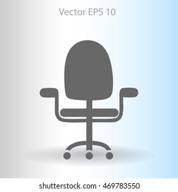 office chair vector icon