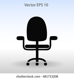office chair vector icon