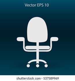 office chair vector icon