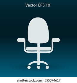 office chair vector icon