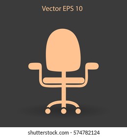 office chair vector icon