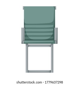 Office chair vector icon.Cartoon vector icon isolated on white background office chair.
