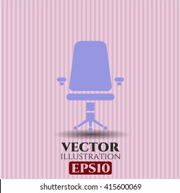 Office Chair vector symbol