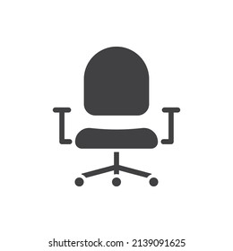 office chair for website graphic resource, presentation, symbol